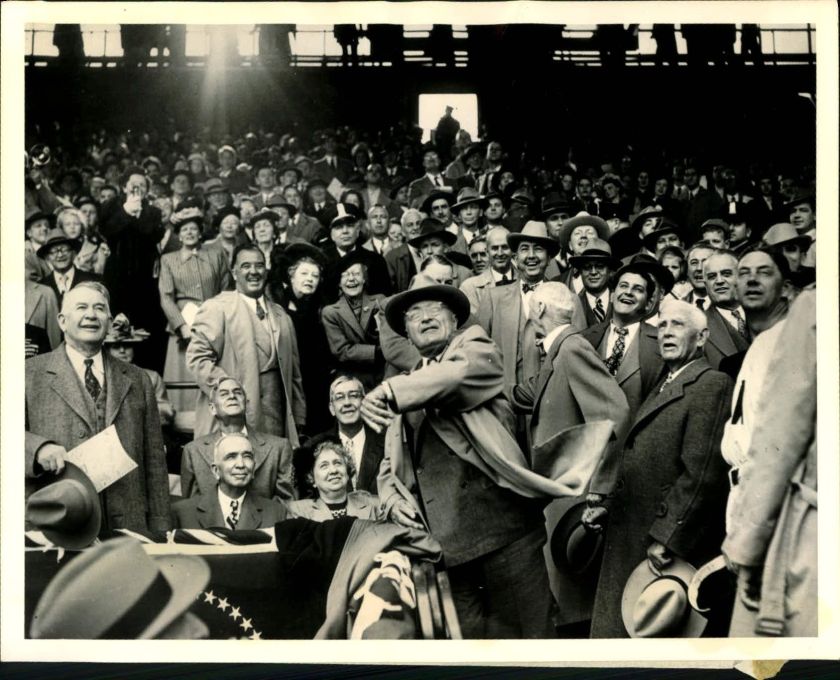 Truman first pitch
